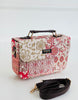 Ivory Red Floral Sling Bag