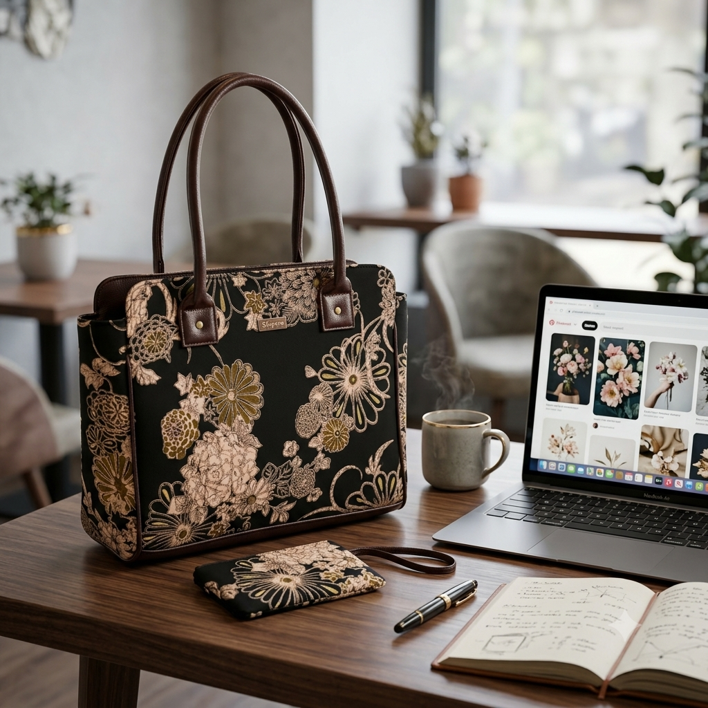 black floral by shigora — product photo 6