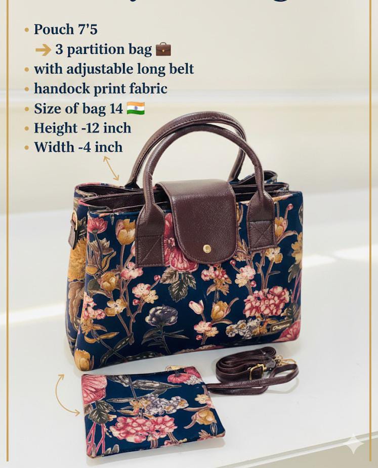 Black  Floral Triple Tier