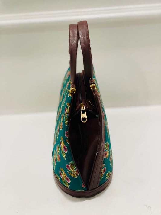 Olive Mosaic Satchel Bag