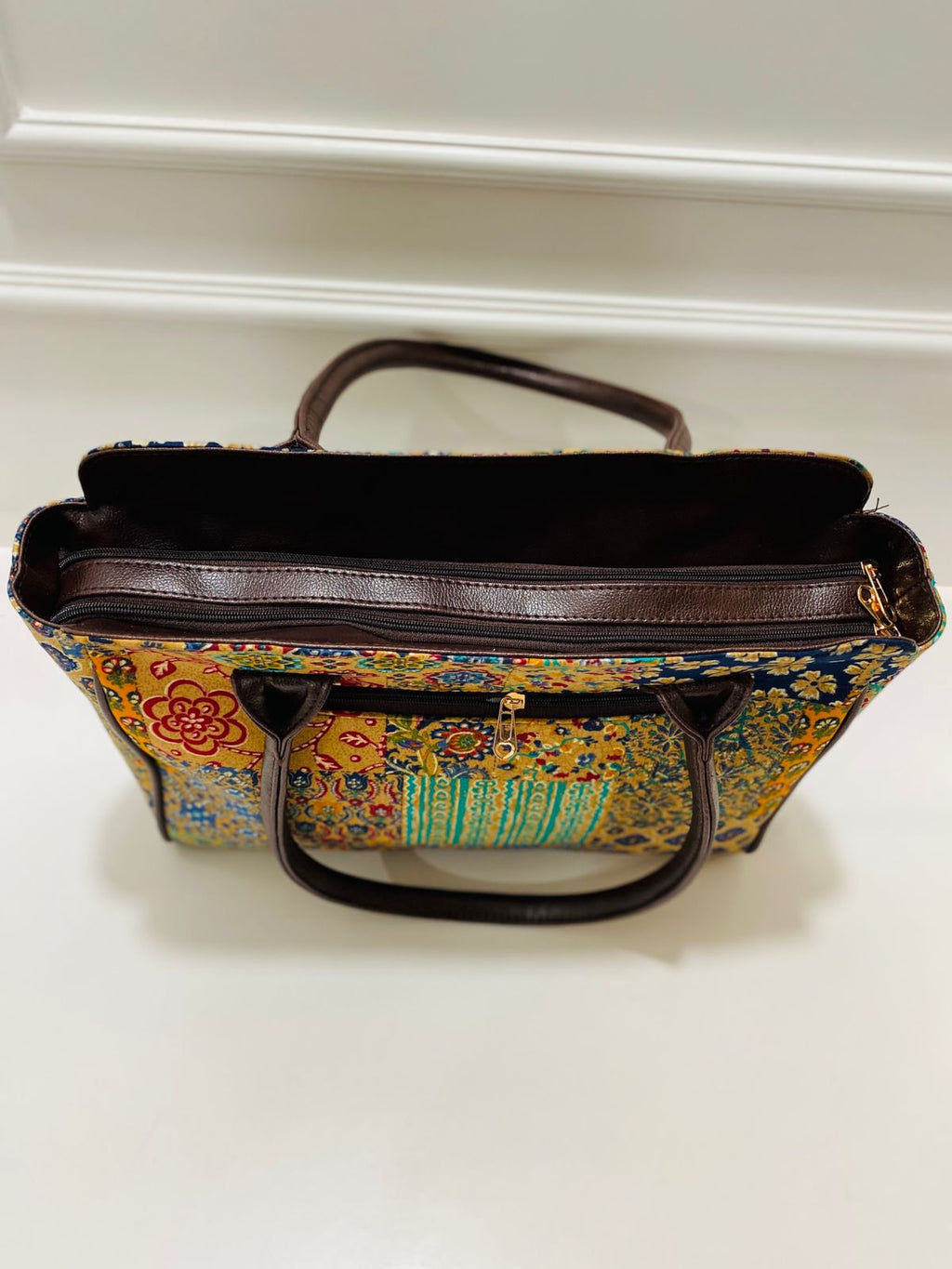 Yellow Sunshine Spacious Classic Office bag with laptop partition