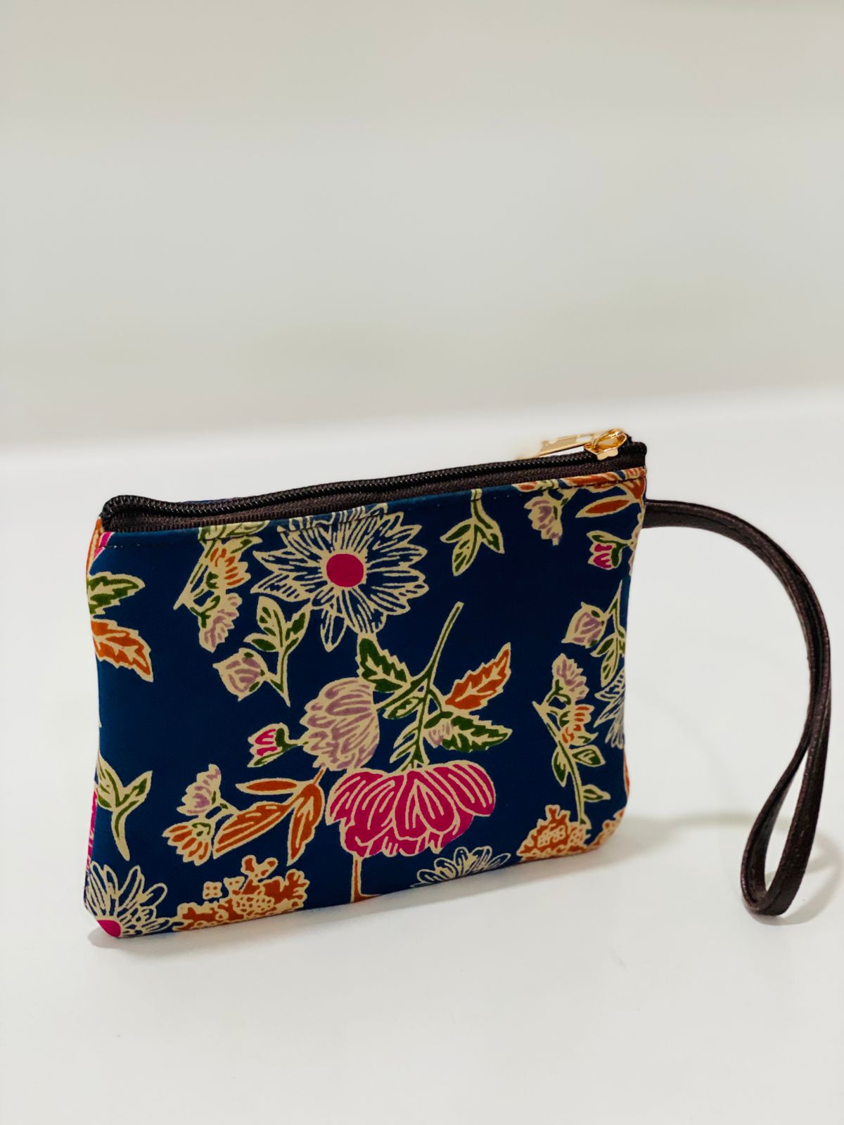 Dark Indigo Blue Spacious Classic Office bag with laptop partition