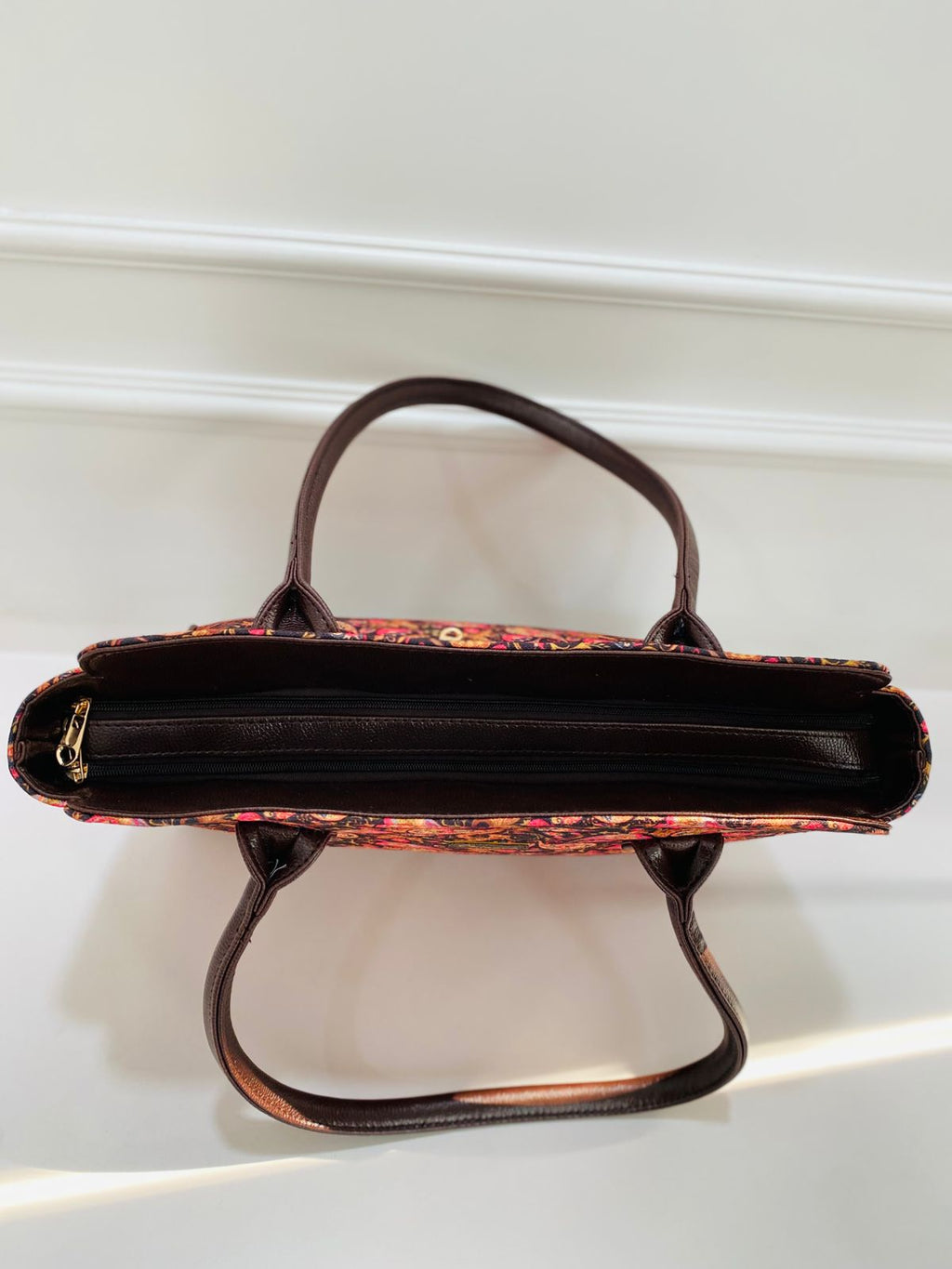 Paisley Print  Spacious Classic Office bag with laptop partition