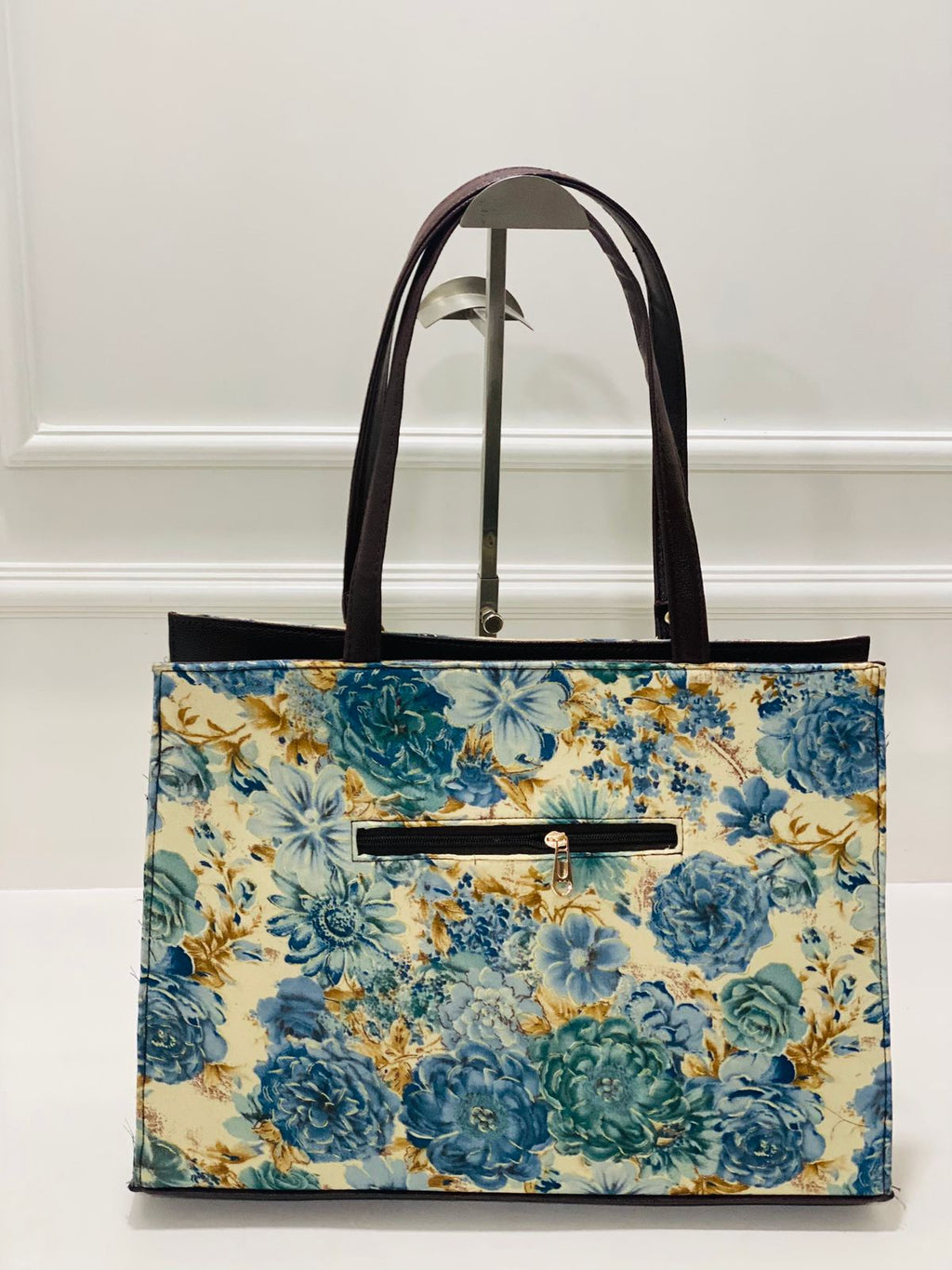 Acqua Blue Statement Laptop Bag