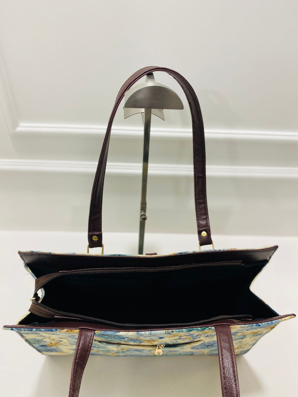 Acqua Blue Statement Laptop Bag