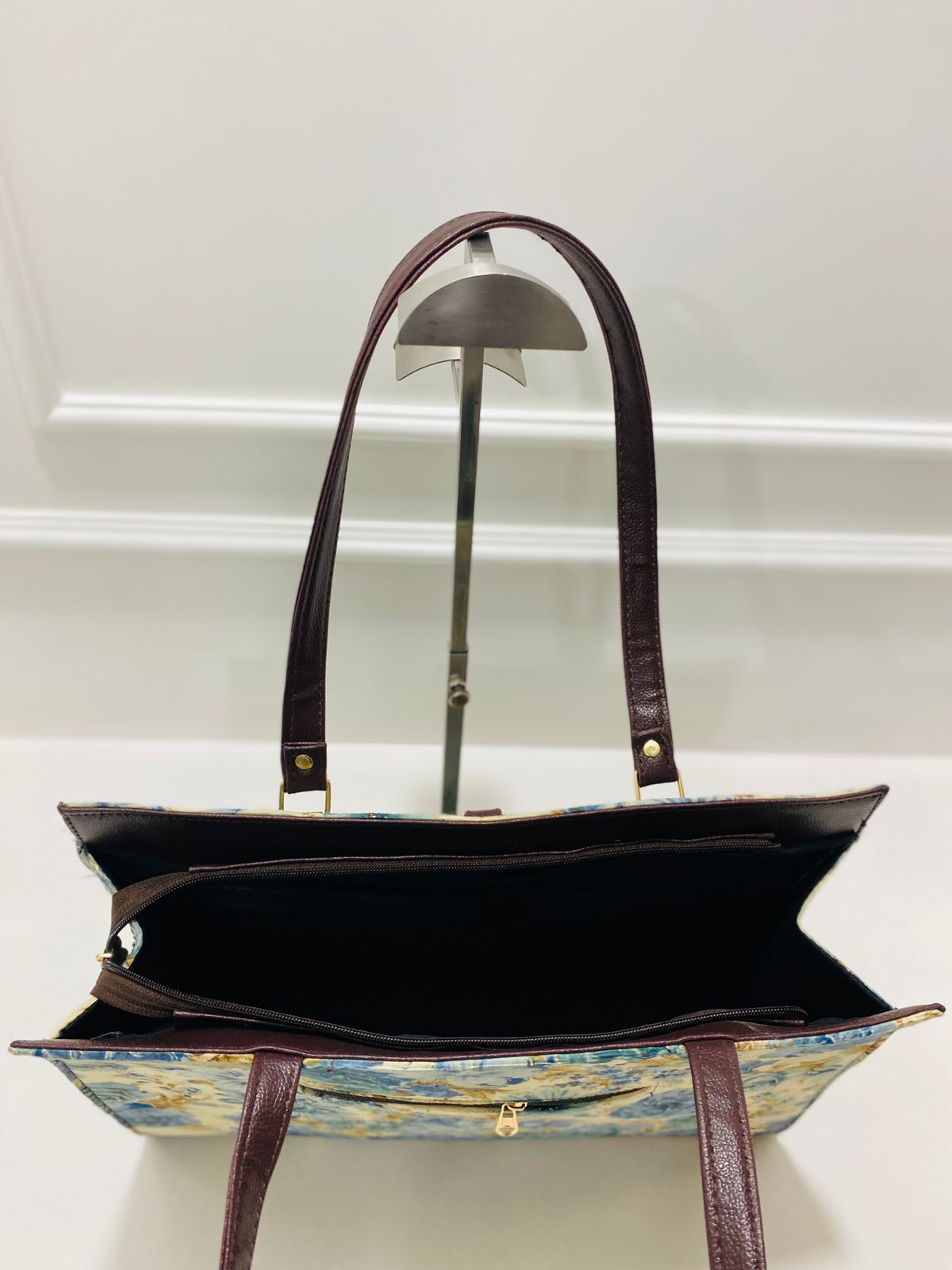 Acqua Blue Statement Laptop Bag