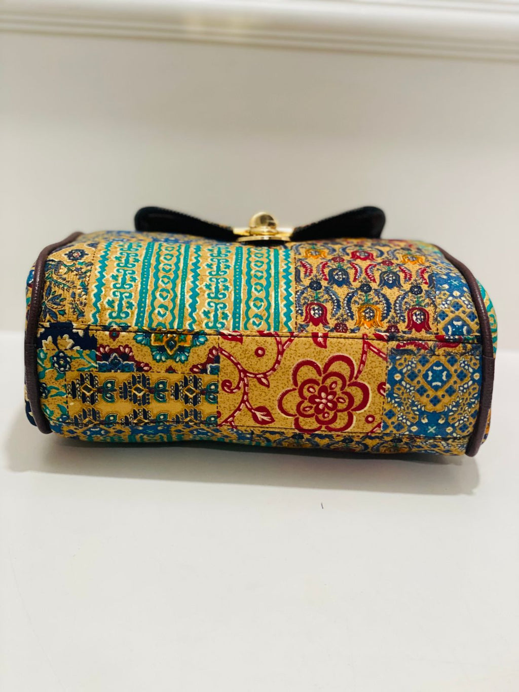 Shigora Boho Patchwork Printed Handbag