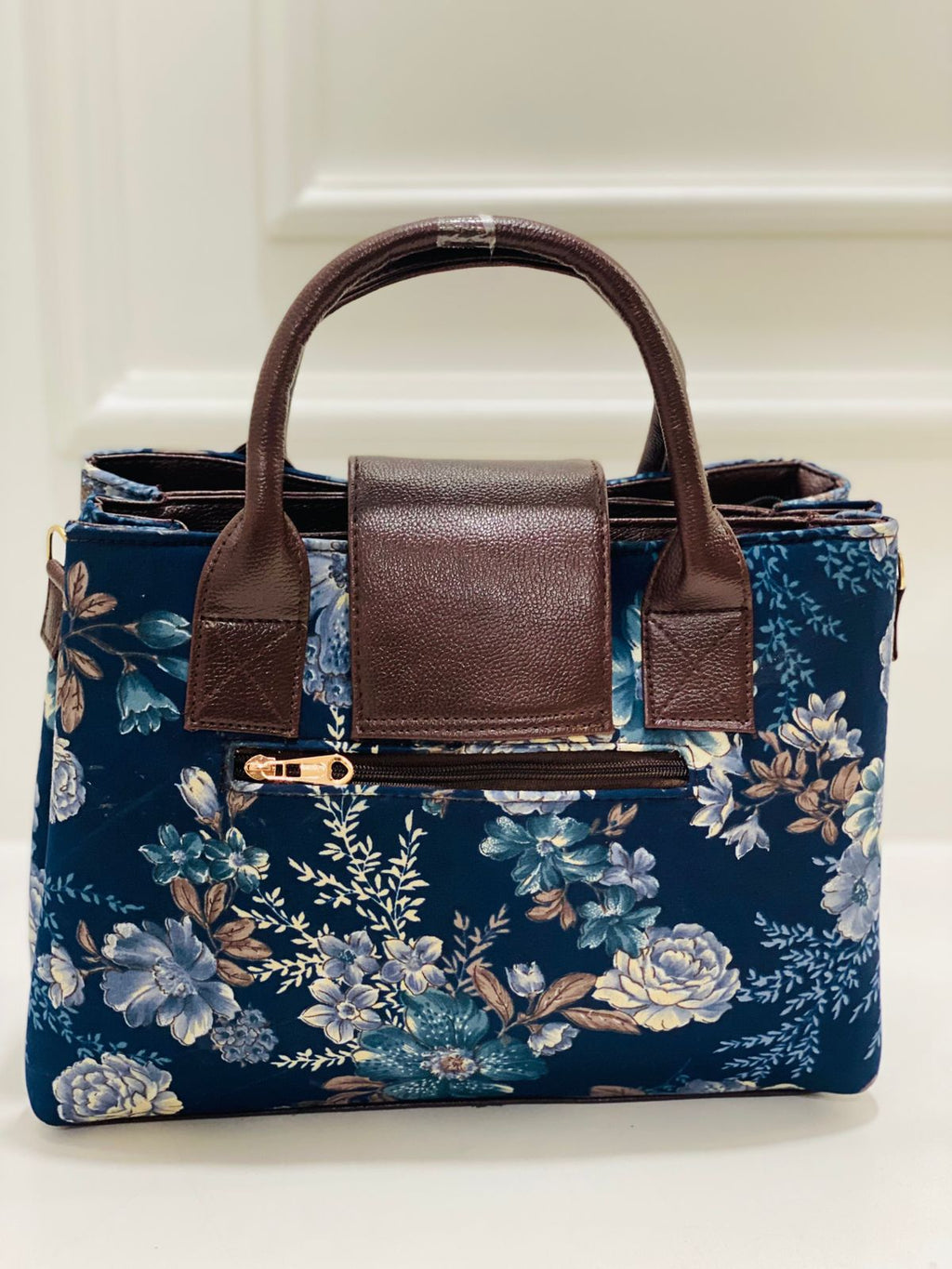 Blue Floral Triple Tier