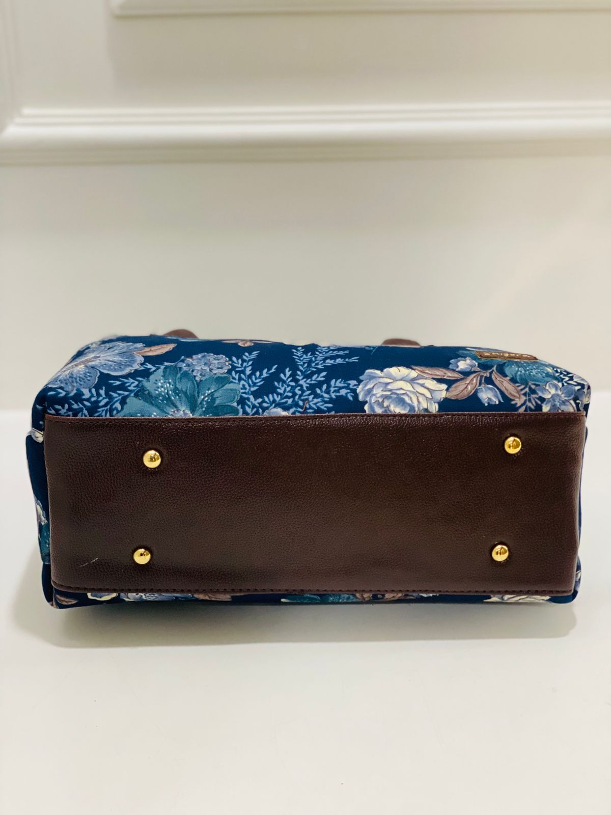 Blue Floral Triple Tier