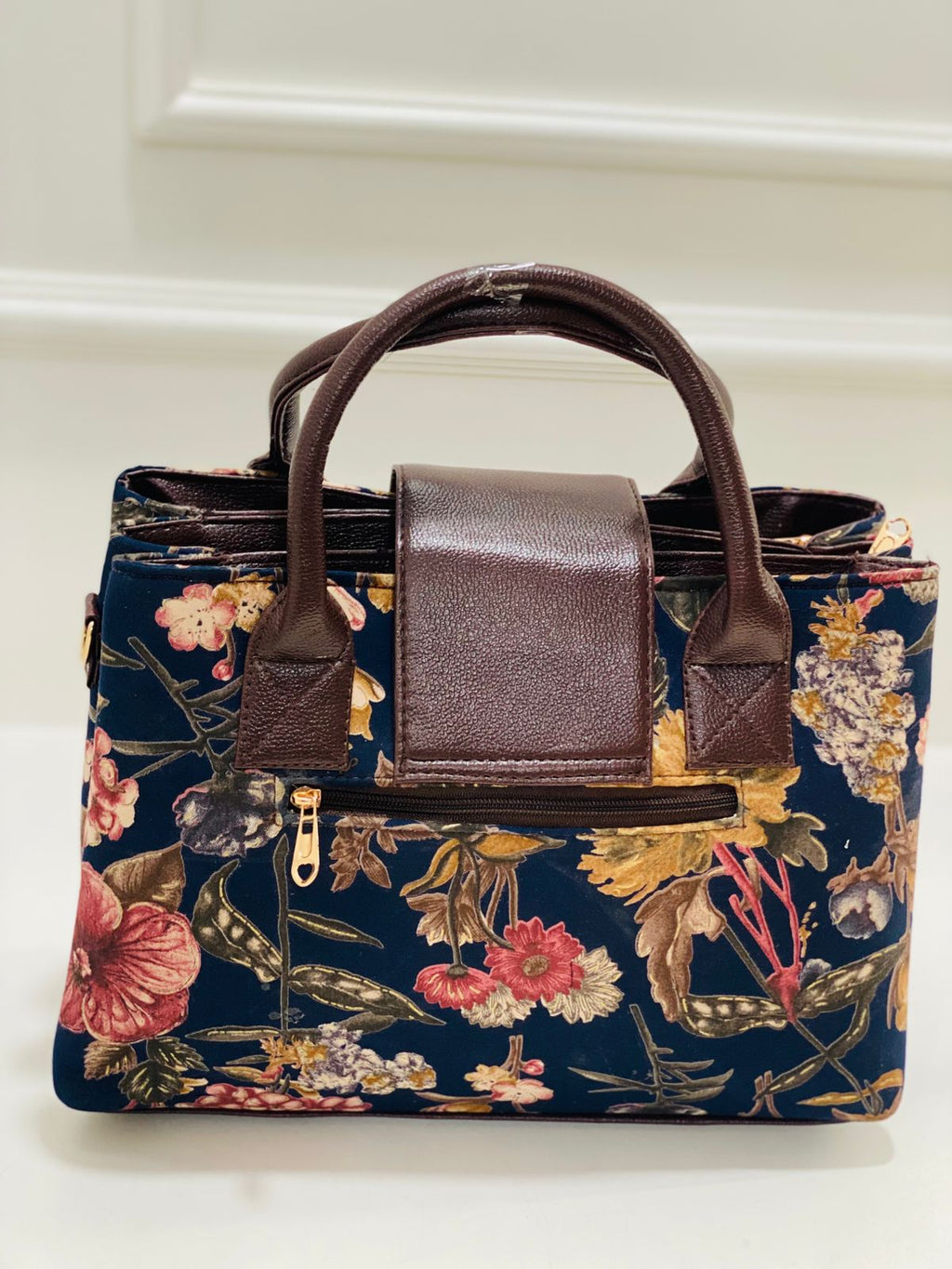 Black  Floral Triple Tier