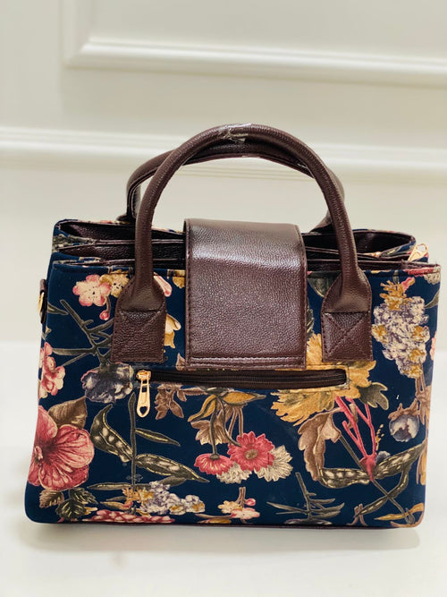 Black  Floral Triple Tier