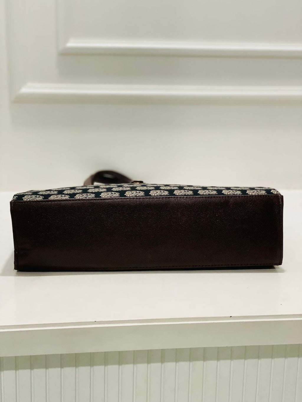 Tusky Black Laptop Statement bag with Pouch