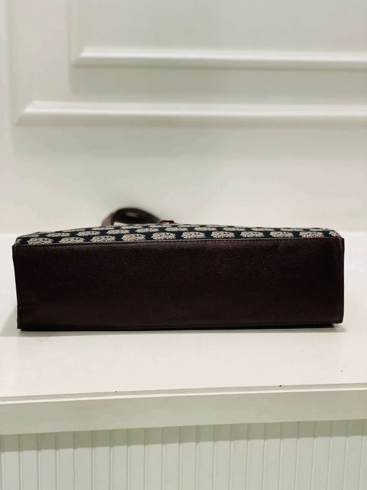 Tusky Black Laptop Statement bag with Pouch