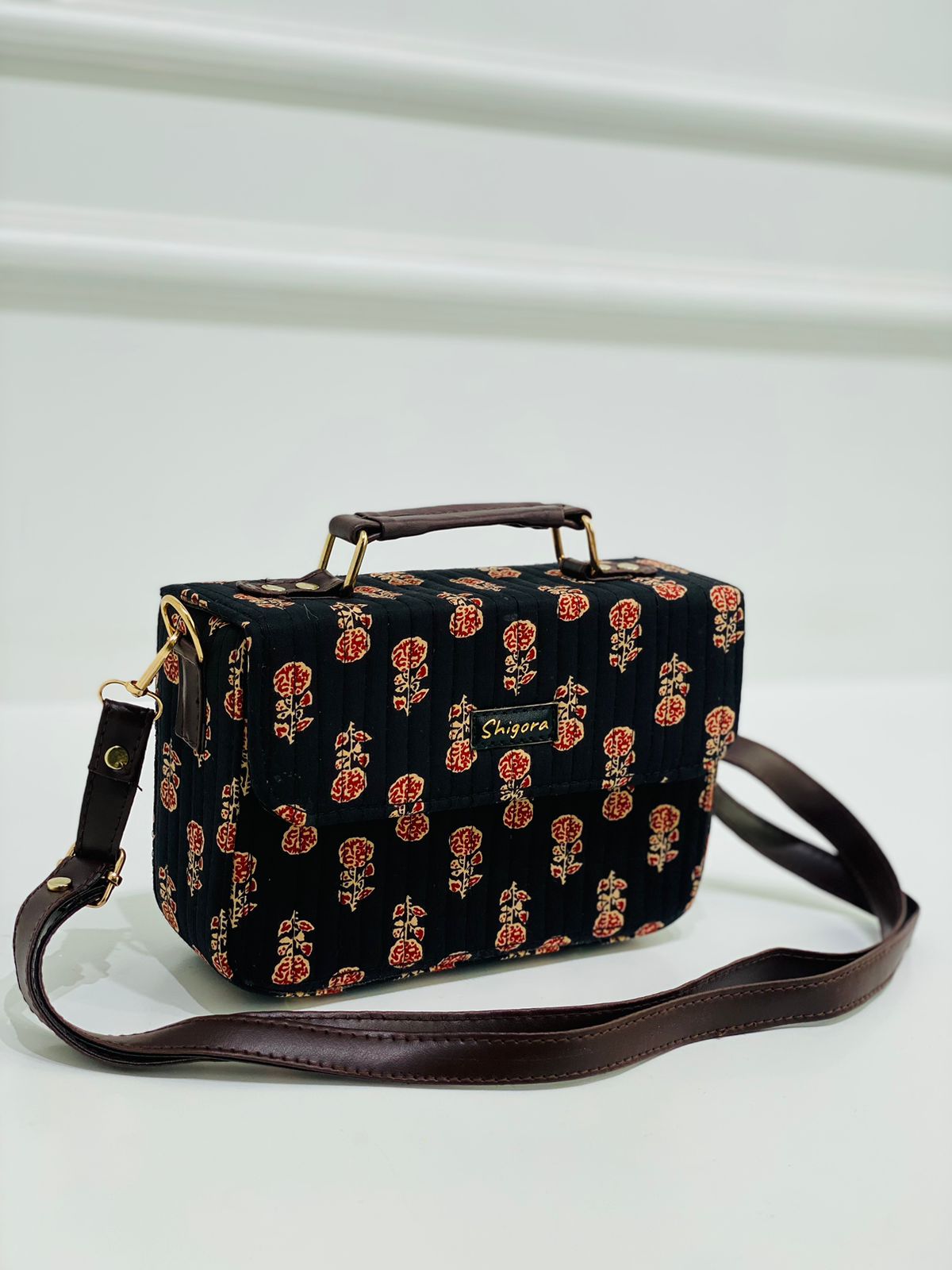 dark blossom sling bag