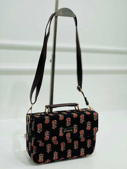 Dark Blossom Sling Bag