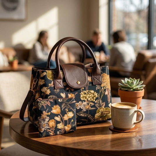 Autumn Blossom Triple Tier Bag