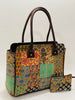 Golden Mosaic Spacious Laptop Bag