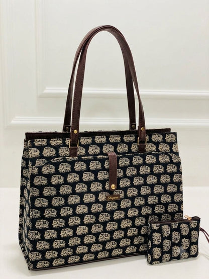 Royal Elephant Statement Laptop Bag by Shigora — product photo 1