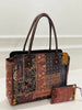 Coffee Brown Spacious Laptop Bag